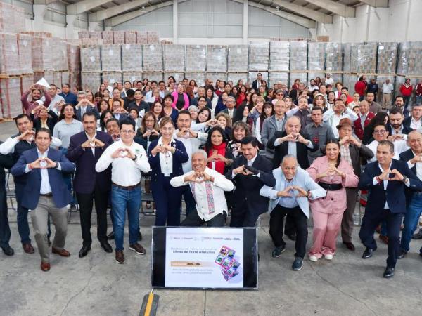 Inicia distribución de libros de texto gratuitos para ciclo 2025-2026