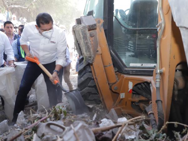 Con faena hacemos comunidad y ponemos orden: Alejandro Armenta