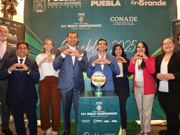 Puebla epicentro deportivo gracias al Mundial Sub-21 de Voleibol de Playa Puebla 2025