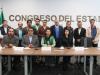 Gobierno de Puebla y Congreso del Estado fortalecen trabajo con sindicatos nacionales