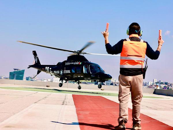 Con binomio tierra aire Gobierno Estatal protege a familias durante Semana Santa