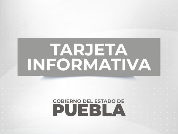 Tarjeta informativa del Sistema Estatal DIF