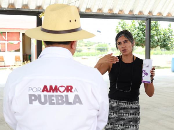 Da CAPCEE seguimiento a obras en escuelas de Atlixco e Izúcar