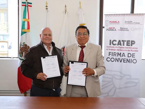 Firman convenio de colaboración entre CECSNSP e ICATEP
