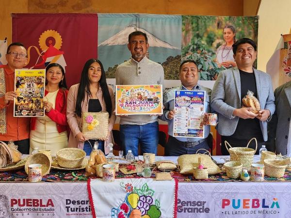 Impulsa Secretaría de Desarrollo Turístico a Ixcaquixtla con “Fiesta Patronal de San Juan”