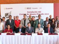 Instalan Comit&eacute; de Abasto Privado en Puebla para garantizar respuesta ante emergencias