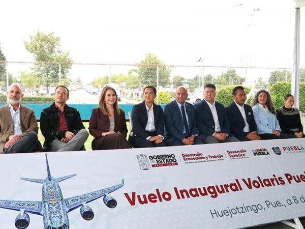 Puebla fortalece su conexión internacional con vuelo a Los Ángeles