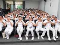 Concluyen formaci&oacute;n profesional 91 enfermeras y enfermeros de la USEP