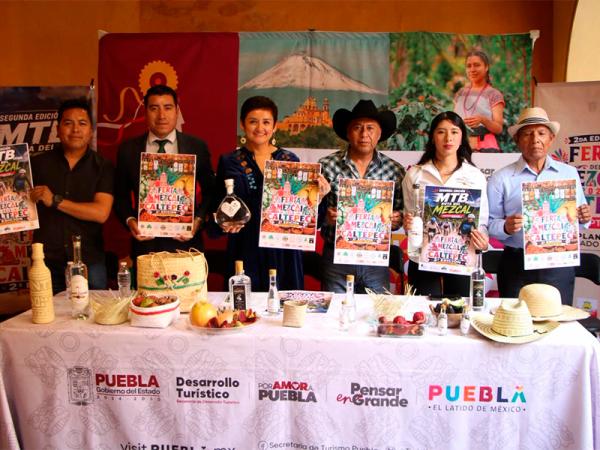 Todo listo para la 2ª Feria del Mezcal de Caltepec