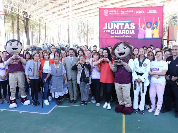 Gobierno de Puebla refuerza compromiso con las mujeres en el Día Naranja