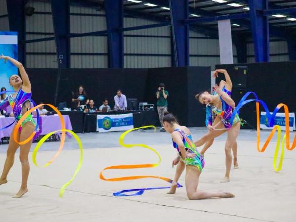 Selección mexicana femenil presente en VIII Copa Puebla de Gimnasia Rítmica