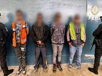 Autoridades de PEMEX, en coordinaci&oacute;n con SSPC y SSP, detienen a catorce personas por venta ilegal de combustible