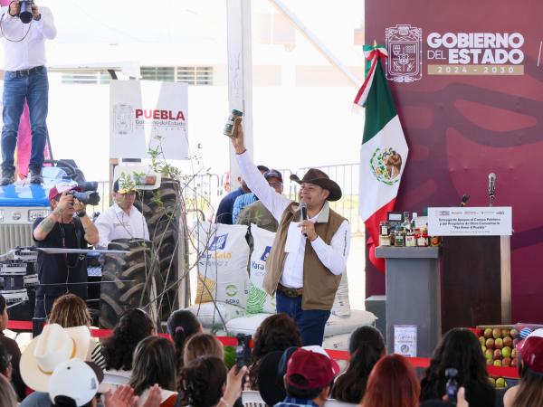 Seguridad y revolución del campo para Chignahuapan; Gobierno Estatal fortalece desarrollo regional 