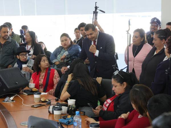 En Puebla se respetan los derechos humanos y la libertad de expresión: Armenta