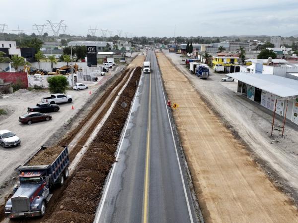 Avanza Secretaría de Infraestructura en la modernización de la carretera San Hipólito-Xalapa