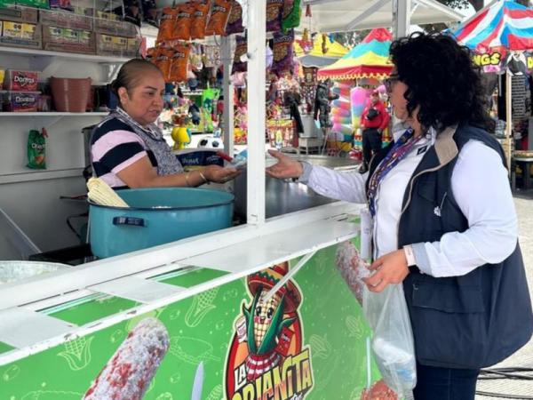 Refuerzan vigilancia y fomento sanitario en la Feria de Puebla 2025