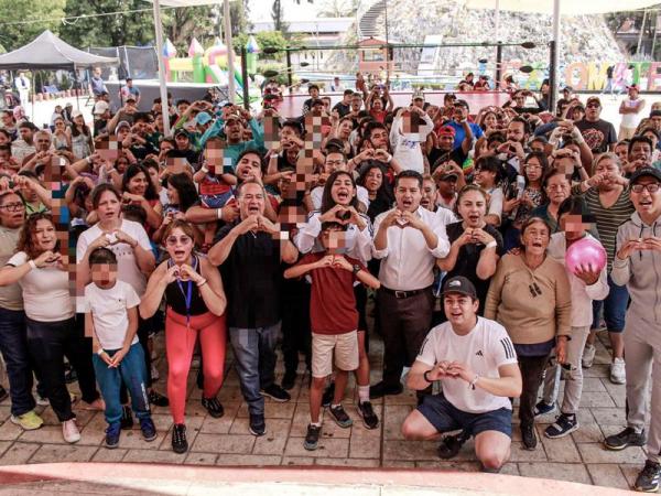 Deporte y Juventud lleva activación física y juguetes a infancias de La Libertad