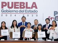 Puebla impulsa a migrantes repatriados con apoyo productivo y visi&oacute;n humanista