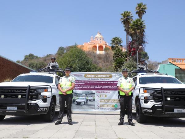 Guardia Nacional encabeza Operativo Interinstitucional de Seguridad en Pueblos Mágicos de Puebla