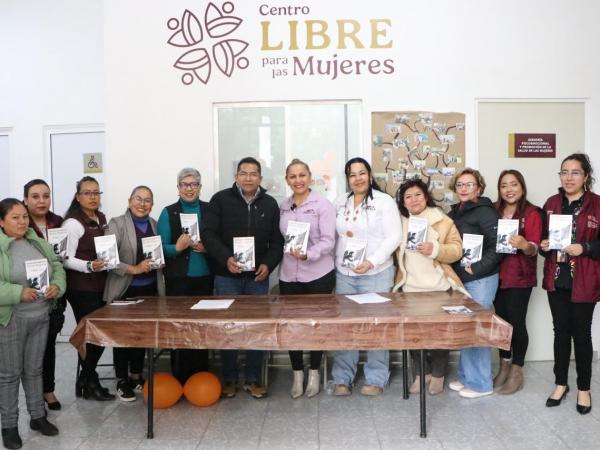 Gobierno de Puebla da voz a las mujeres en centros LIBRE de Tlaola y Pahuatlán