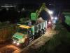 Trabaja Secretar&iacute;a de Infraestructura en turnos diurnos y nocturnos para reconstrucci&oacute;n en socav&oacute;n