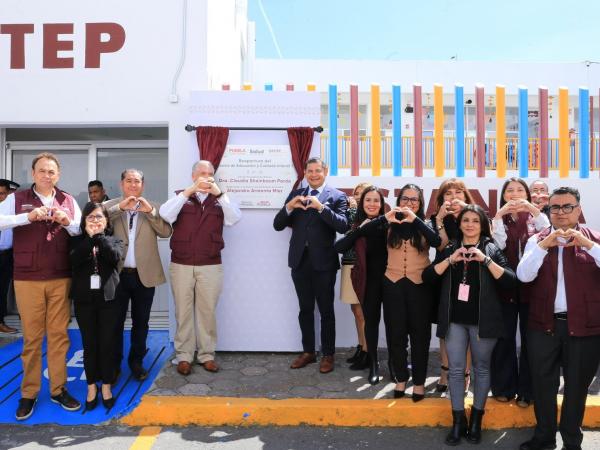 Renace Estancia Infantil Número 1 del ISSSTEP en beneficio de trabajadores estatales