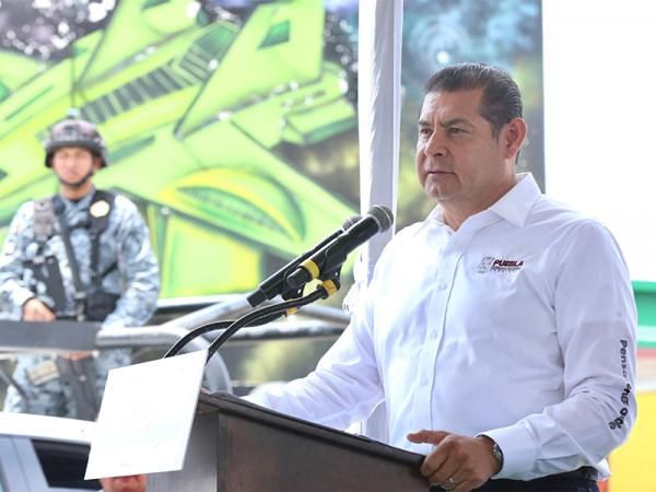 Con el respaldo de la presidenta Sheinbaum en Puebla se fortalece la seguridad