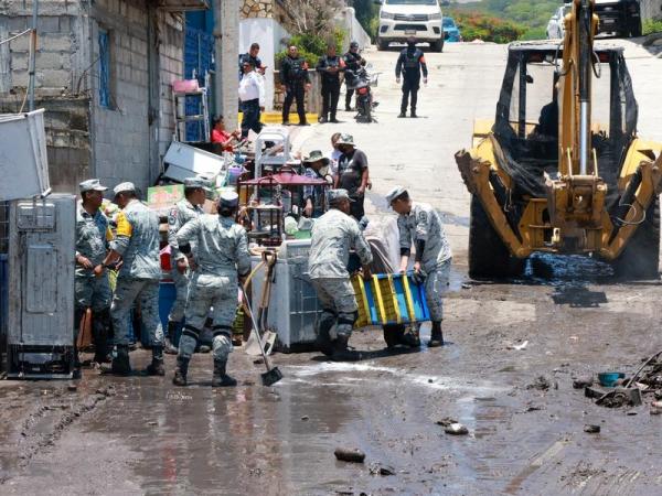 Gobierno del estado atiende a las 52 familias afectadas por lluvias
