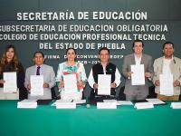 IEDEP y Conalep firman convenio de colaboraci&oacute;n para fortalecer educaci&oacute;n