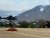 Por aire y por tierra &oacute;rdenes de gobierno combaten incendio forestal en Zautla