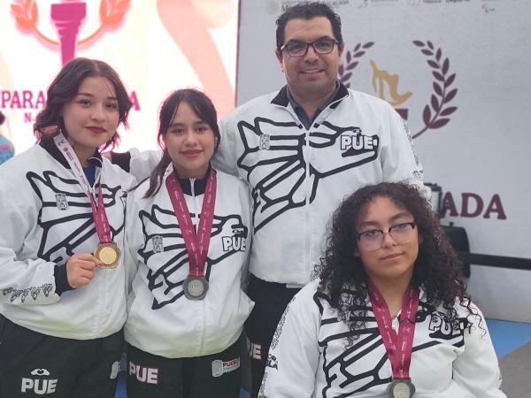 Puebla brilla en Para Tenis de Mesa de la Paralimpiada Nacional