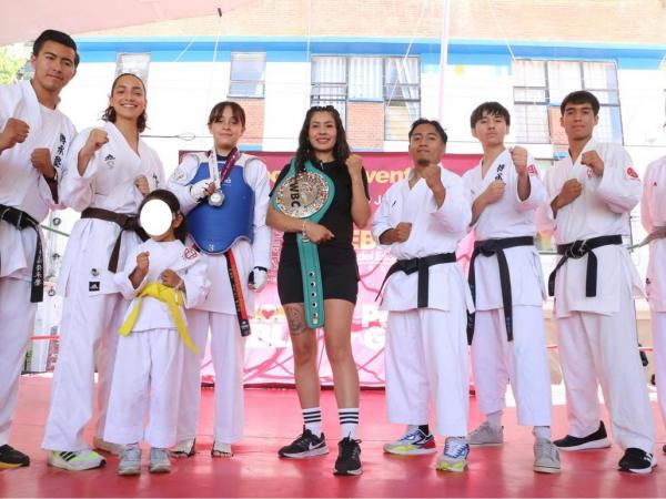 Con jornadas "Tejiendo Paz", Gobierno estatal fomenta, deporte, salud y bienestar