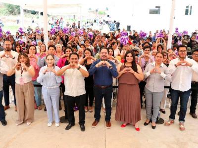 Gobierno federal y estatal protegen corazones en regi&oacute;n del Izta-Popo