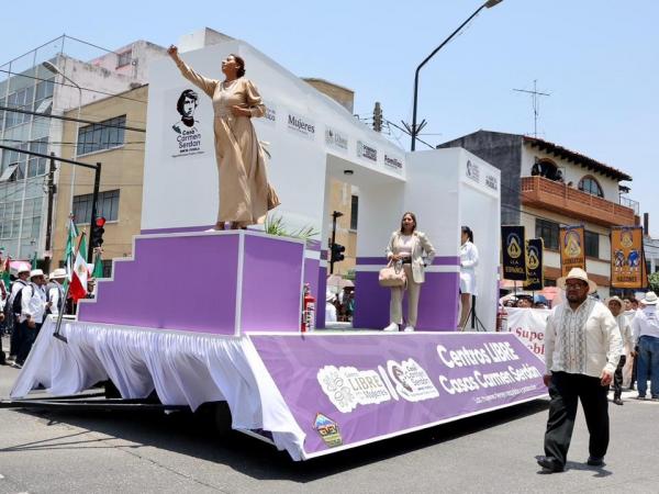 Escuelas visibilizan labor humanista de CEPOSAMI y Casas Carmen Serdán