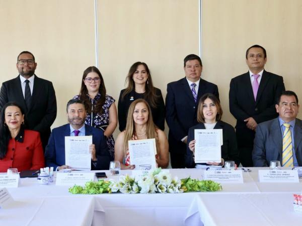 Convenio interinstitucional fortalece la participación política de las mujeres en Puebla.