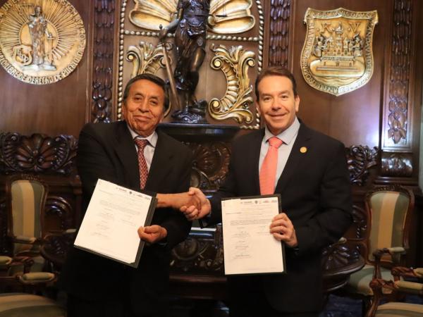 Firman convenio de seguridad CECSNSP y Libre de Derecho