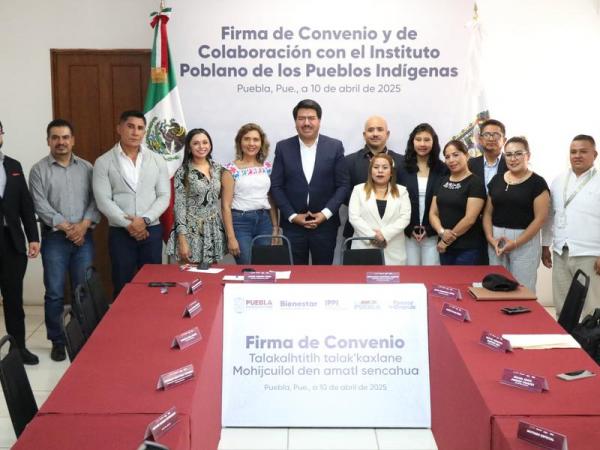 Firman Convenio IPPI y Bienestar para garantizar acceso a programas sociales