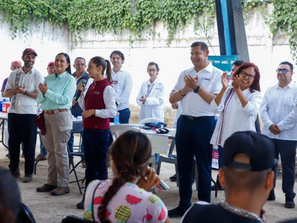 Puebla está al 100 en apoyos y atención en la sierra norte, señala presidenta Sheinbaum