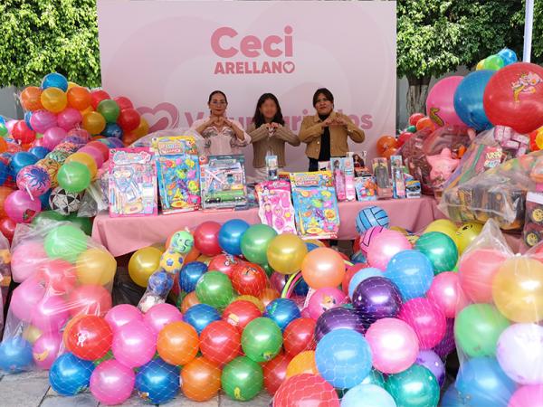 Colecta de juguetes llevará sonrisas a la niñez poblana