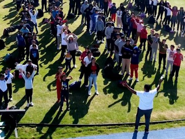 Gobierno de Puebla realiza segundo viernes de Activación Física, durante Consejo Técnico