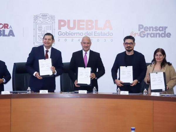 Gobierno Federal y Estatal firman convenio clave para infraestructura, ciencia y bienestar social