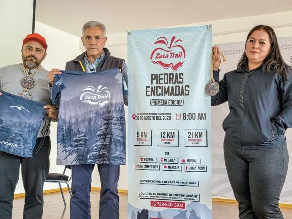 Zacatlán recibe la primera edición de la carrera “Piedras Encimadas”