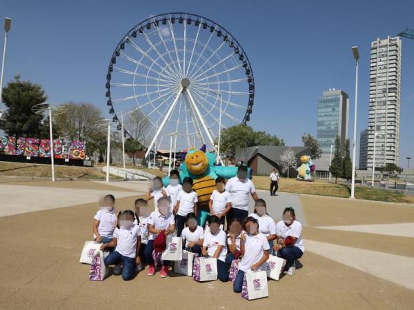 Niñas y niños de la Casa de la Niñez disfrutan día especial en Parque Sendela
