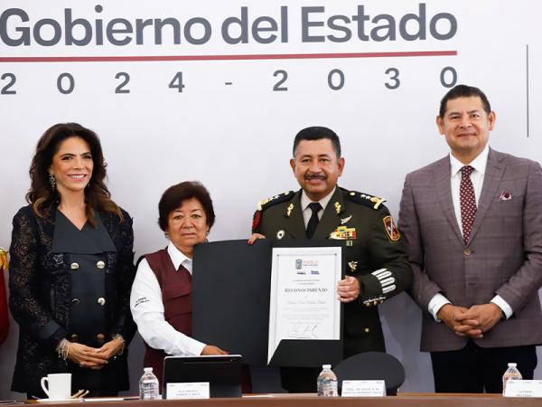 Lotería Nacional y Gobierno del Estado develan Billete Conmemorativo a la Batalla de Puebla