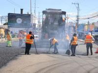 Supervisa gobernador Armenta pavimentaci&oacute;n en Camino Real a Cholula y Zavaleta