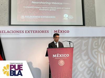 Puebla beteiligt sich an einer Veranstaltung zur Ansiedlung von Unternehmen in Deutschland