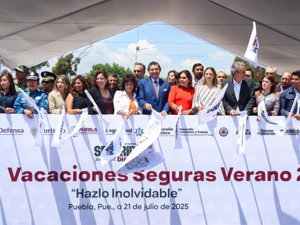 Con seguridad y bienestar, Puebla es una potencia turística: Alejandro Armenta