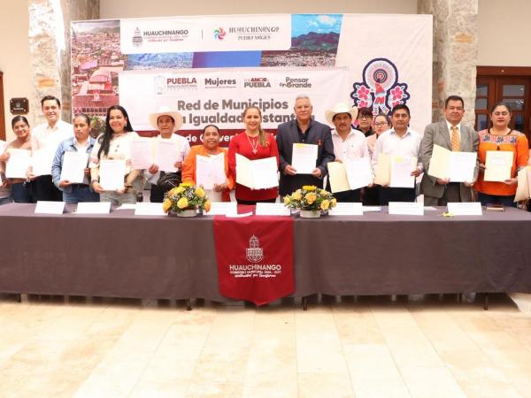 Puebla refuerza estrategias con Municipios por la igualdad sustantiva