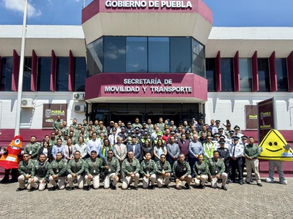Fortalece Gobierno Estatal formación de cuerpos de seguridad en materia de seguridad vial