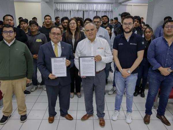 Firma de convenio entre UTTECAM y M&amp;T México